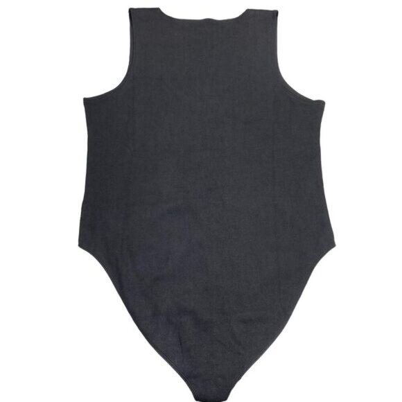 NWT GOOD AMERICAN The Feel Good Bodysuit Sz 4XL Black - Picture 10 of 10